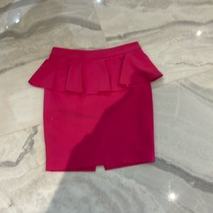 Allison & Olivia peplum skirt